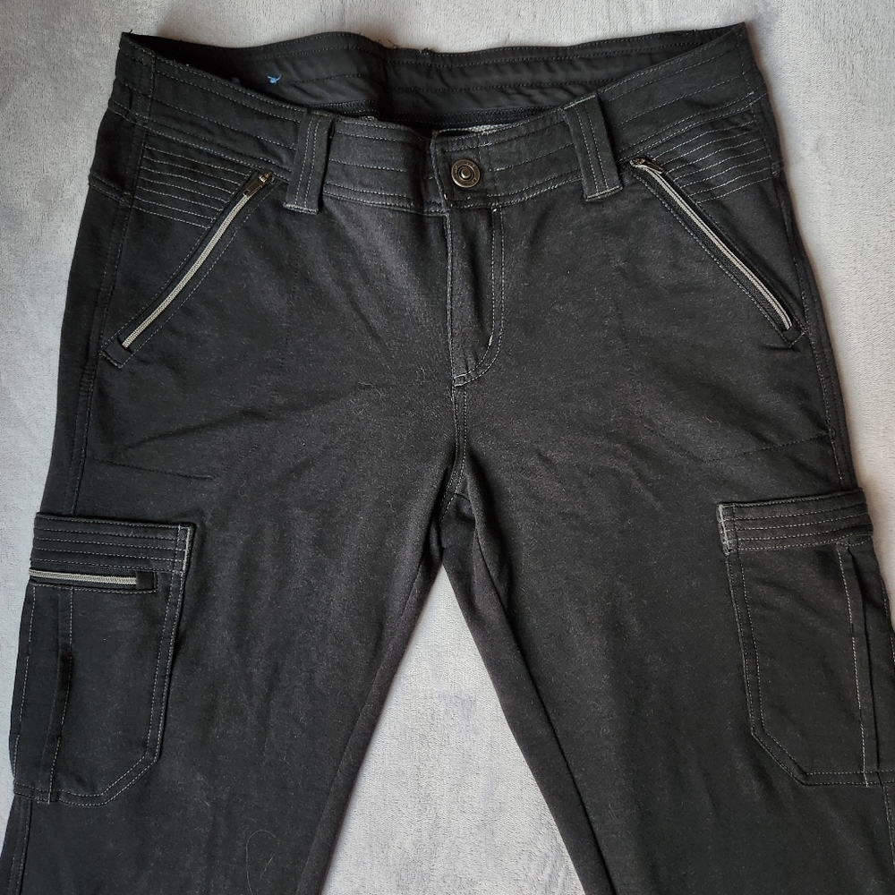 Kuhl Krush Skinny Fit Melange Soft Stretch Pant in Charcoal Gray, Size 8 Regular